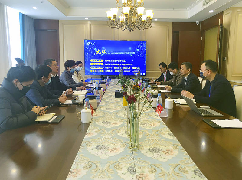  安徽省纺织行业协会到am8亚美科技调研走访 